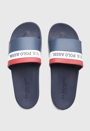 Playera Azul Navy-Rojo-Blanco Us Polo Assn