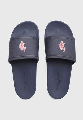 Playera Azul Navy-Blanco-Rojo Us Polo Assn