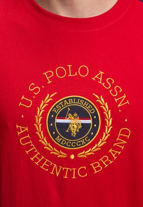 Camiseta U.S. POLO ASSN. Rojo