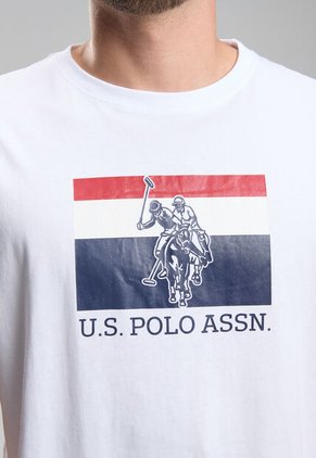 Camiseta U.S. POLO ASSN. Blanco