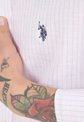 Camisa U.S. POLO ASSN. Blanco