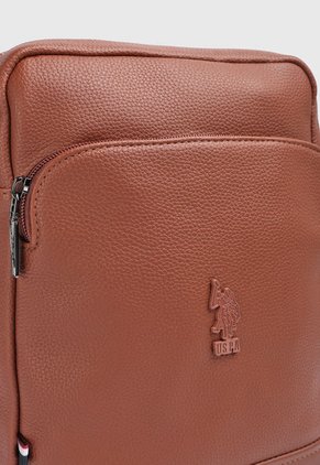 Bolso Manos Libres U.S. POLO ASSN. Camel