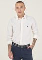 Camisa Blanco-Amarillo Us Polo Assn de US Polo Assn