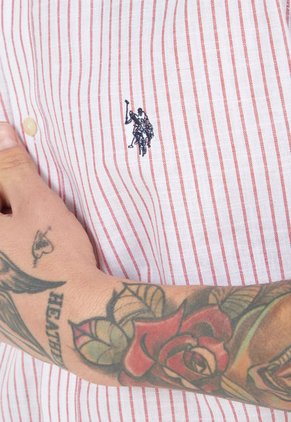 Camisa U.S. POLO ASSN. Blanco