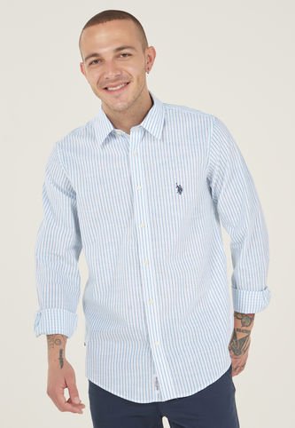 Camisa U.S. POLO ASSN. Blanco US Polo Assn
