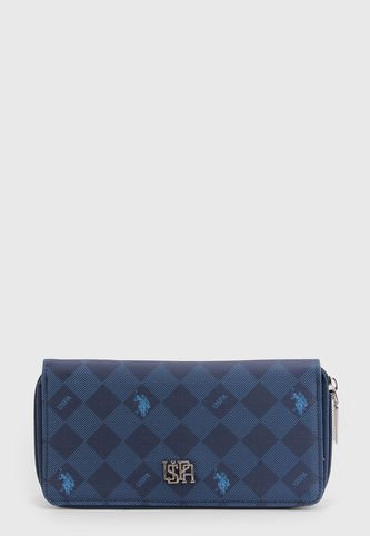 Billetera Azul Navy Us Polo Assn US Polo Assn