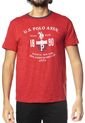 Camiseta Roja US Polo Assn de US Polo Assn