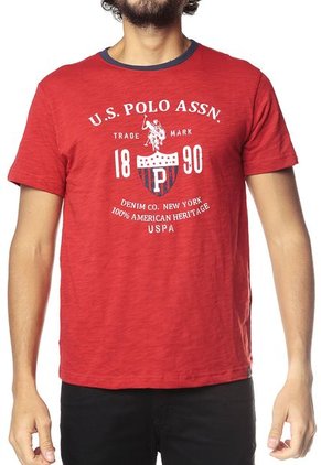 Camiseta Roja US Polo Assn