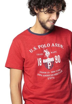 Camiseta Roja US Polo Assn