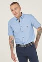 Camisa Celeste Us Polo Assn de US Polo Assn