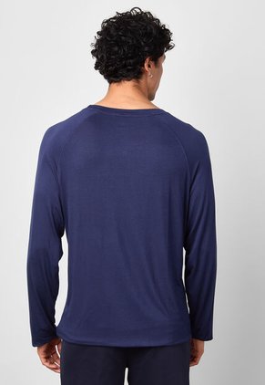 Camiseta Manga Larga U.S. POLO ASSN. Azul