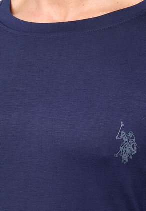 Camiseta Manga Larga U.S. POLO ASSN. Azul