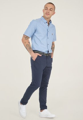 Camisa Celeste Us Polo Assn