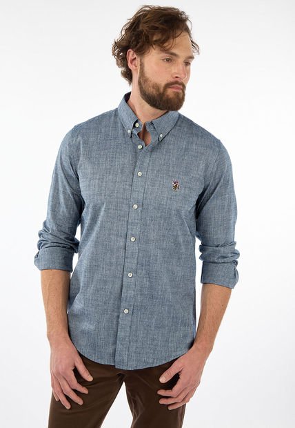 Camisa Azul US POLO ASSN