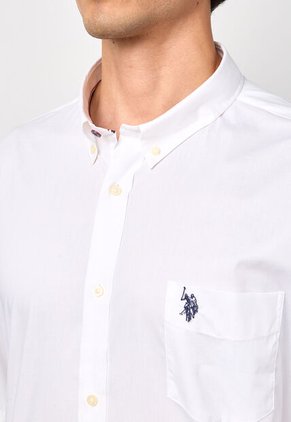 Camisa U.S. POLO ASSN. Blanco
