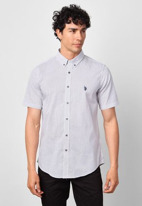 Camisa U.S. POLO ASSN. Blanco