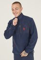Chaqueta Azul Navy-Rojo Us Polo Assn de US Polo Assn