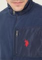 Chaqueta Azul Navy-Rojo Us Polo Assn de US Polo Assn