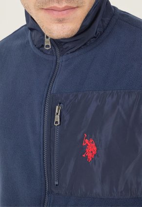 Chaqueta Azul Navy-Rojo Us Polo Assn
