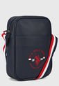 Bolso Manos Libres Azul-Rojo-Azul-Blanco Us Polo Assn de US Polo Assn