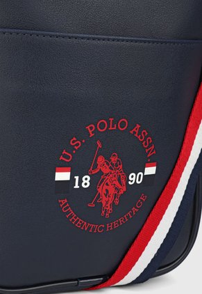 Bolso Manos Libres Azul-Rojo-Azul-Blanco Us Polo Assn