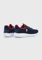 Tenis Lifestyle Azul-Blanco-Rojo Us Polo Assn de US Polo Assn