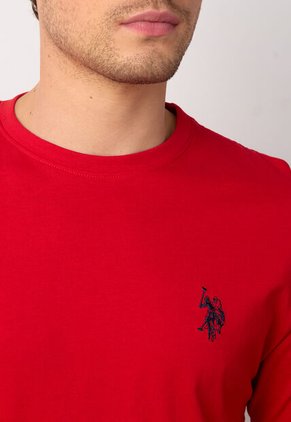 Camiseta Manga Larga U.S. POLO ASSN. Rojo