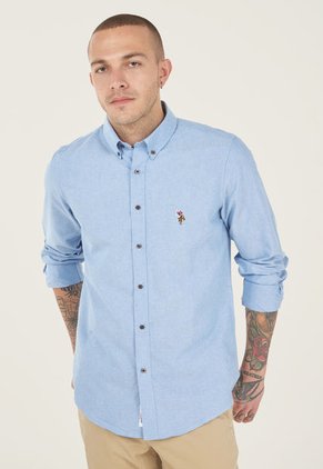 Camisa Celeste Us Polo Assn