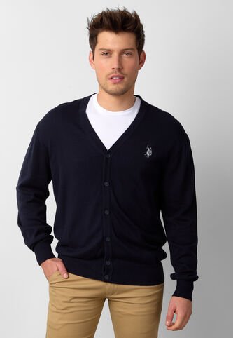 Cárdigan U.S. POLO ASSN. Azul US Polo Assn