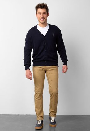 Cárdigan U.S. POLO ASSN. Azul