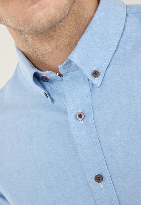 Camisa Celeste Us Polo Assn