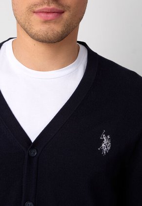 Cárdigan U.S. POLO ASSN. Azul