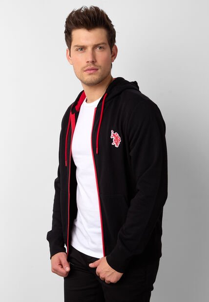 Hoodie U.S. POLO ASSN. Negro