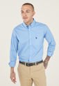 Camisa Celeste-Azul Navy Us Polo Assn de US Polo Assn