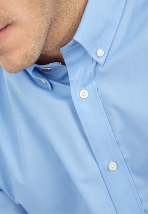 Camisa Celeste-Azul Navy Us Polo Assn