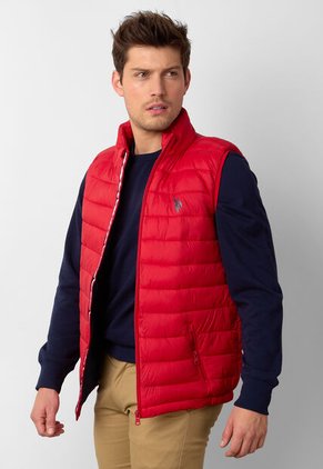 Chaleco Acolchado U.S. POLO ASSN. Rojo