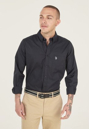 Camisa Negro Us Polo Assn
