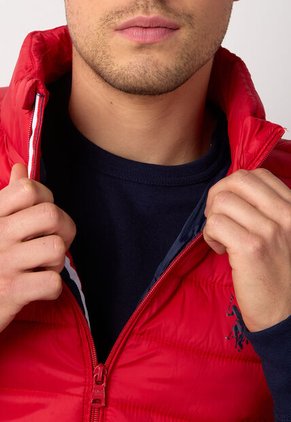 Chaleco Acolchado U.S. POLO ASSN. Rojo