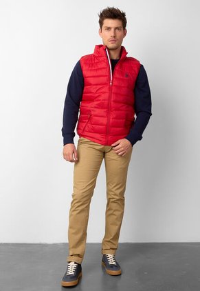 Chaleco Acolchado U.S. POLO ASSN. Rojo