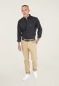 Camisa Negro Us Polo Assn de US Polo Assn