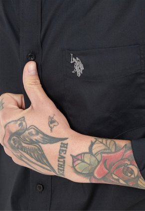 Camisa Negro Us Polo Assn