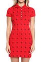 Vestido Rojo-Negro Us Polo Assn de US Polo Assn