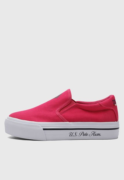 Tenis Lifestyle Fucsia-Blanco Us Polo Assn