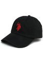 Gorra Negra Uss Polo Assn de US Polo Assn