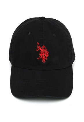 Gorra Negra Uss Polo Assn