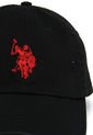 Gorra Negra Uss Polo Assn de US Polo Assn