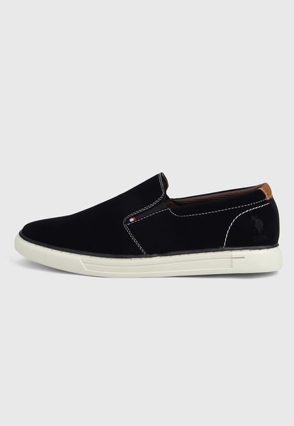 Tenis Negro-Blanco US Polo Assn