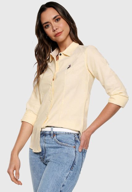 Camisa Amarillo Us Polo Assn
