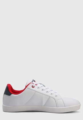 Tenis Blanco-Rojo Us Polo Assn