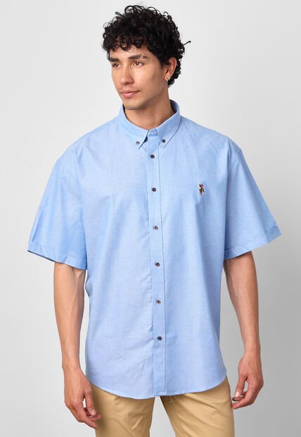 Camisa U.S. POLO ASSN. Celeste